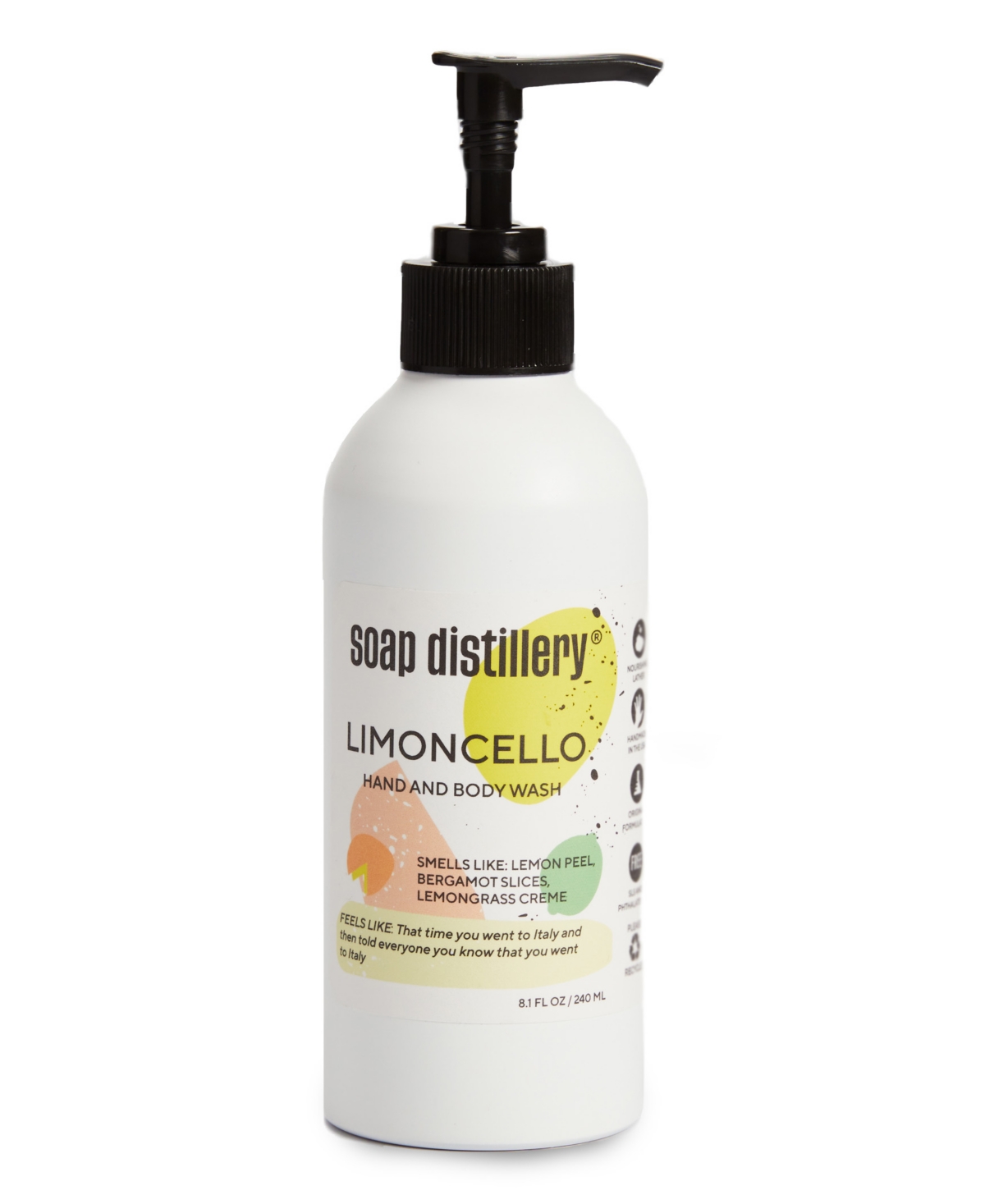 8-Oz Soap Distillery Hand & Body Wash (Limoncello or Sunset Fig) $3.95 & More at Macy's w/ Free Store Pickup