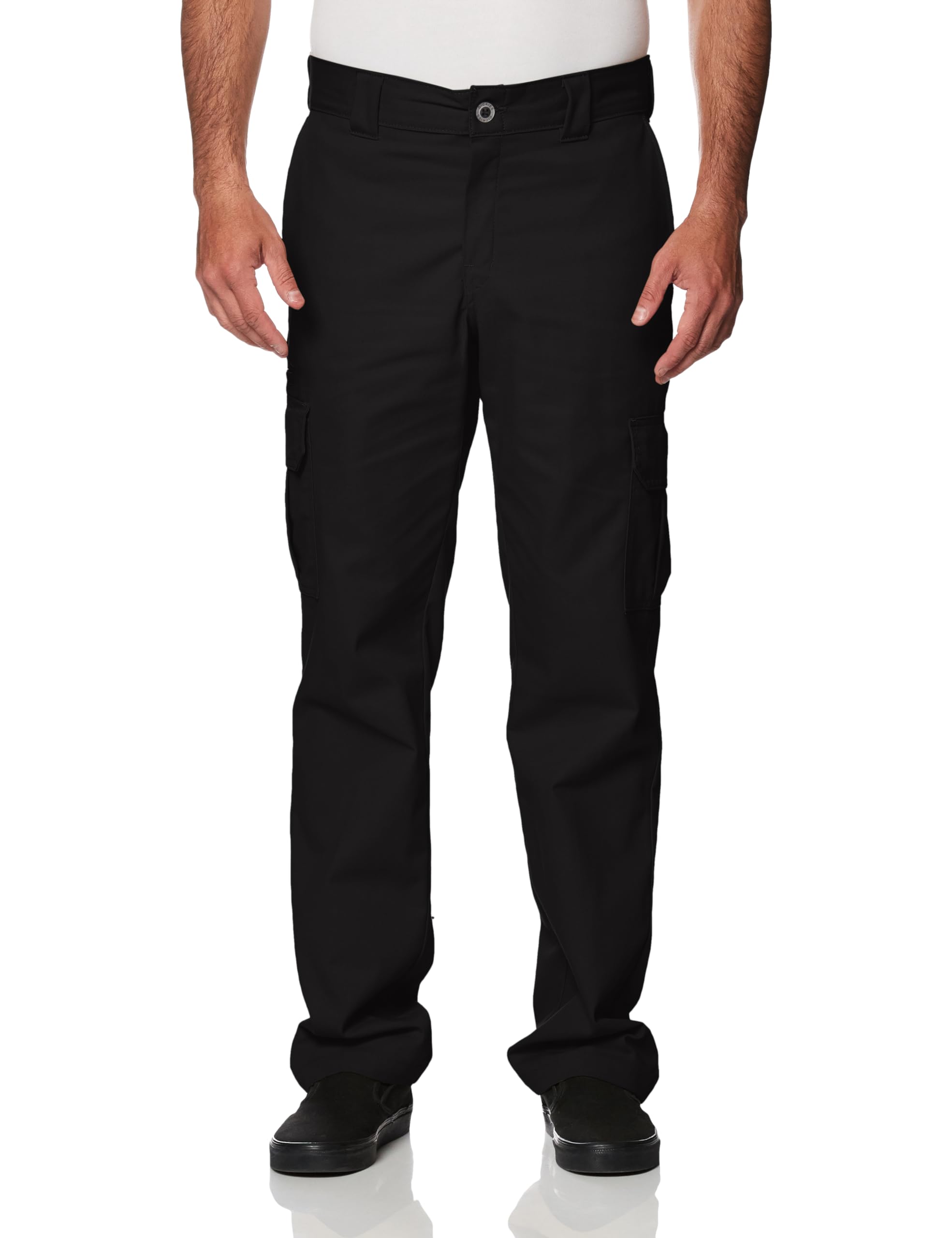 Dickies Men's Regular Straight Stretch Twill Cargo Pants (Black) $20 + Free Shipping w/ Prime or $35+