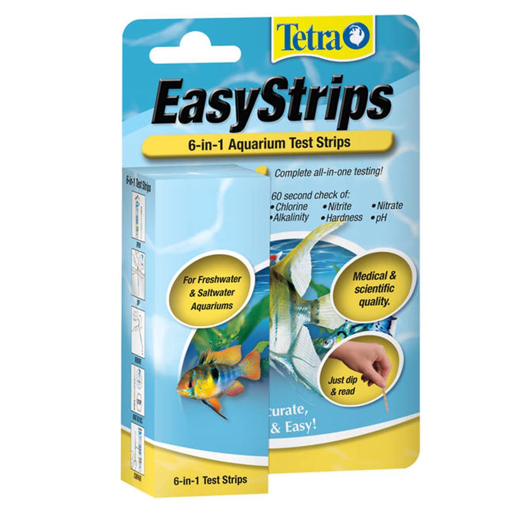 25-Count Tetra EasyStrips 6-In-1 Aquarium Test Strips $5.55 w/ S&S + Free Shipping w/ Prime or on $35+
