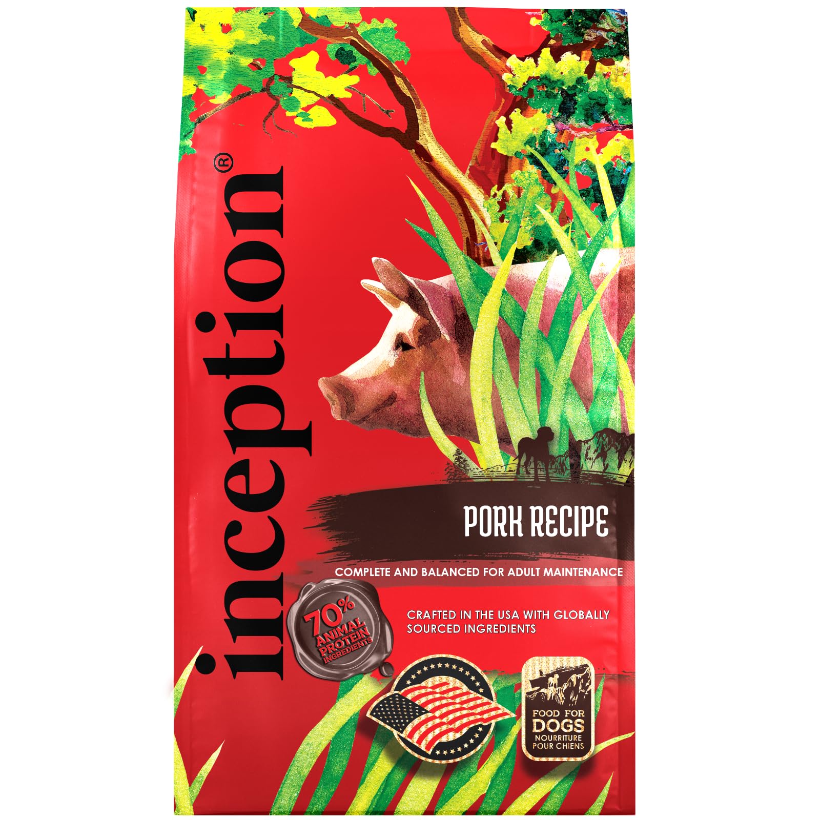 4Lbs Inception Dry Dog Food (Pork Recipe) 5.70 w/ S&S + Free S&H w