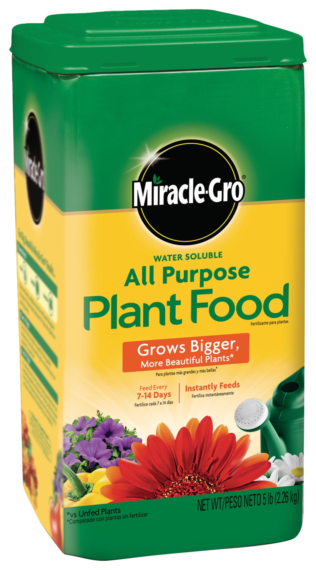 5-Lbs. Miracle-Gro Water Soluble All Purpose Plant Food $9.95 + Free S&H w/ Walmart+ or $35+