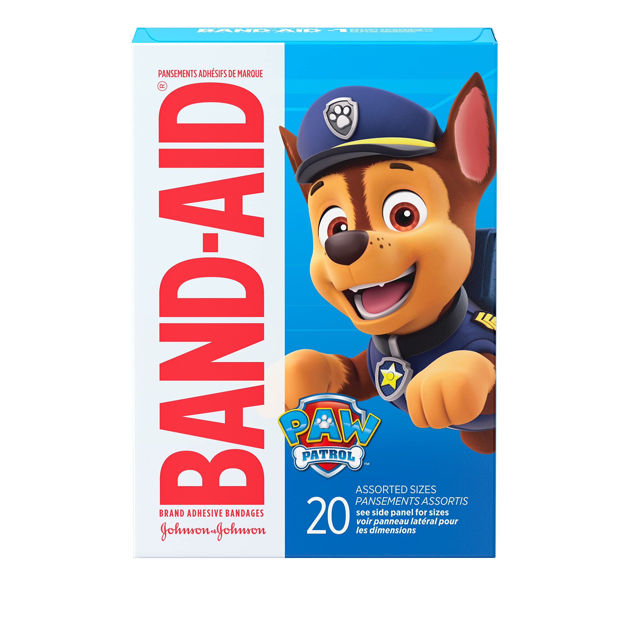 20-Count Band-Aid Brand Bandages for Kids (PAW Patrol, Assorted Sizes) $2.70 w/ S&S + Free Shipping w/ Prime or on $35+