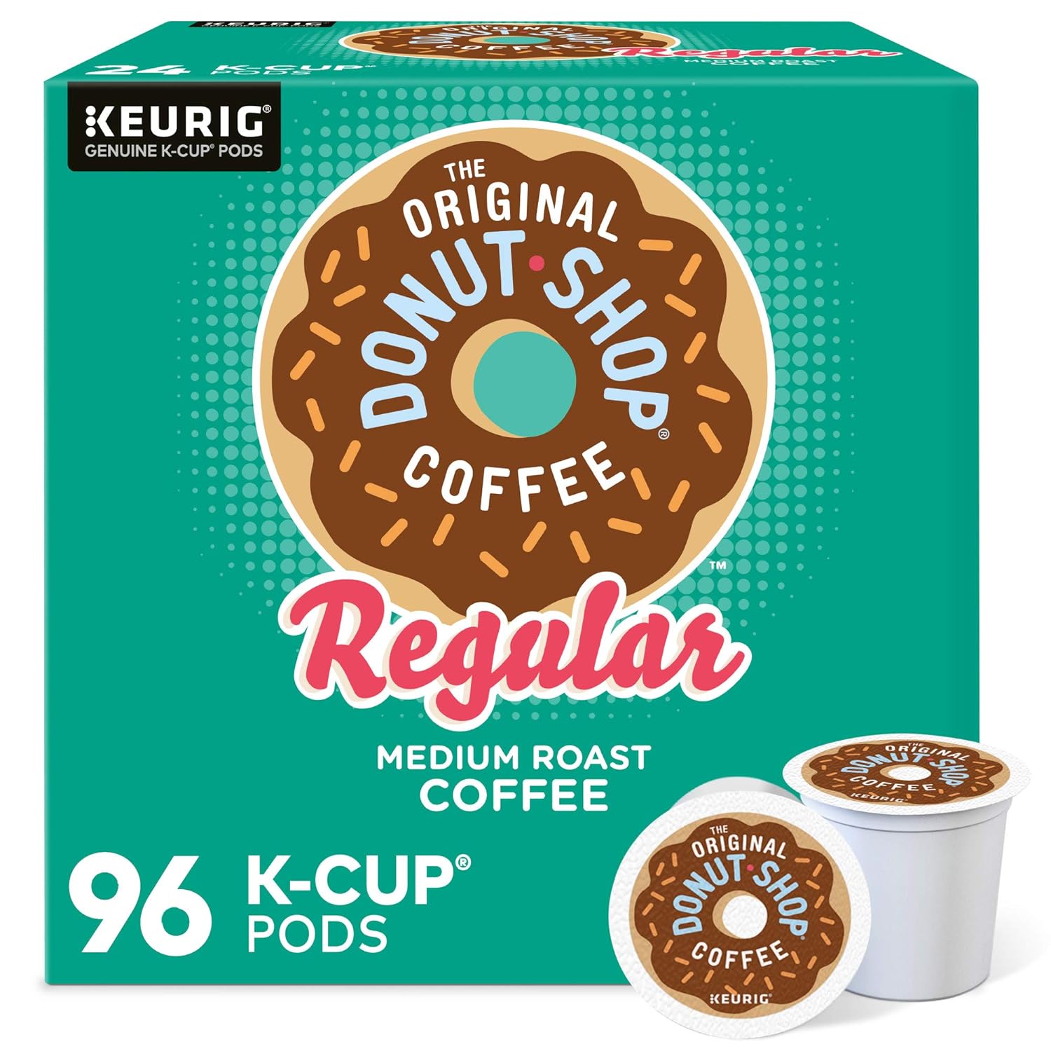 96-Count The Original Donut Shop Coffee Regular K-cup Coffee Pods (Medium Roast) $35.20 w/ S&S + Free Shipping