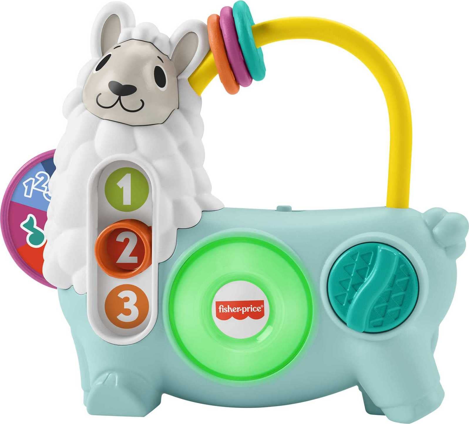 Fisher-Price Baby Linkimals Learning 123 Interactive Llama Toy w/ Lights & Music $9.50 + Free Shipping w/ Walmart+ or $35+