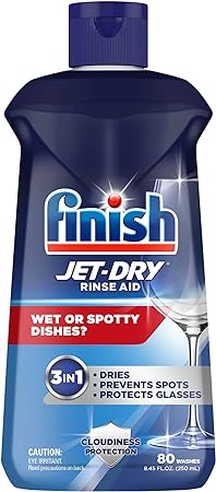 8.45-Oz Finish Jet-Dry Rinse Aid, Dishwasher Rinse Agent & Drying Agent $1.60 + Free Shipping w/ Prime or on $35+