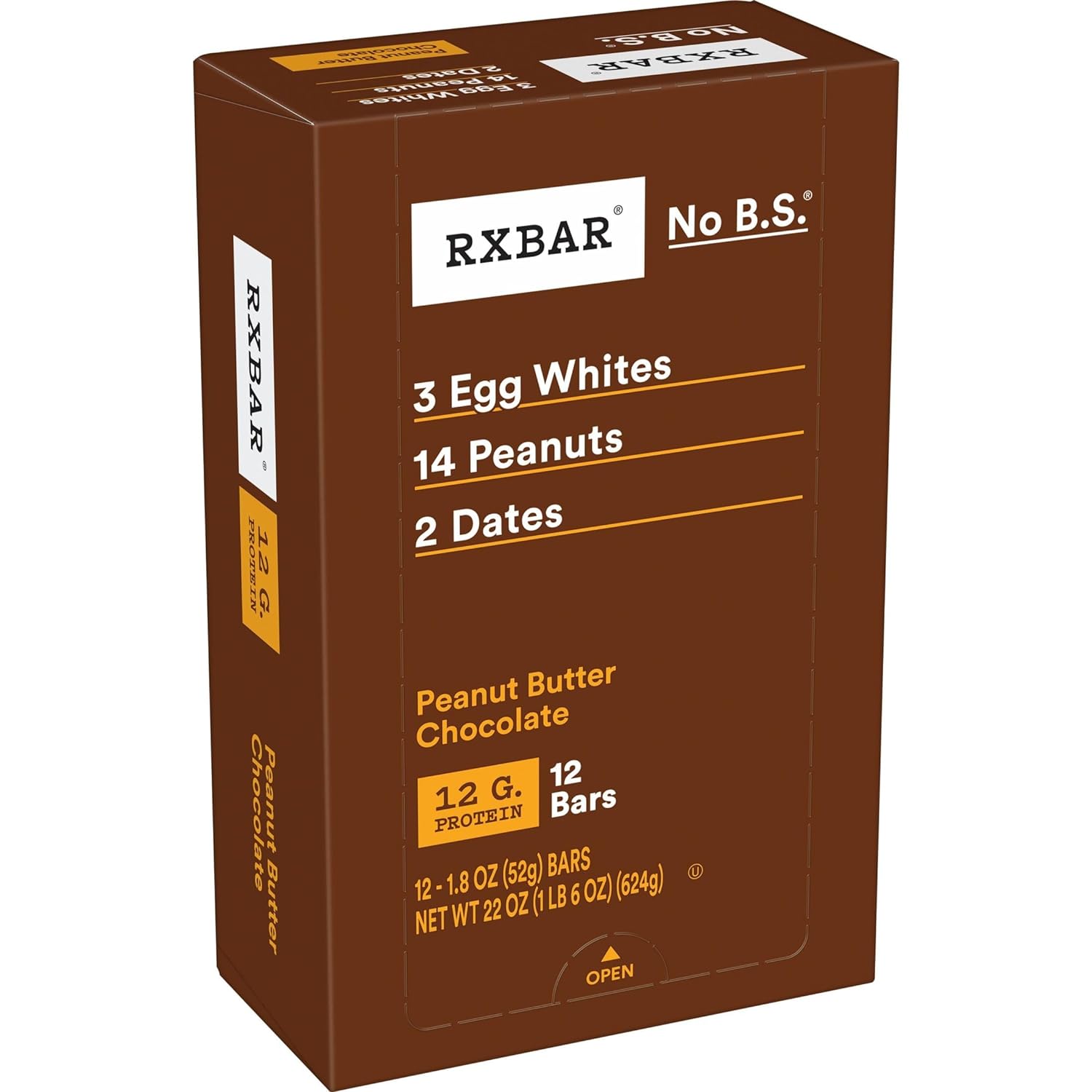12-Count 1.8-Oz RXBAR Protein Bars (Peanut Butter Chocolate) $13.20 w/ S&S + Free Shipping w/ Prime or on $35+
