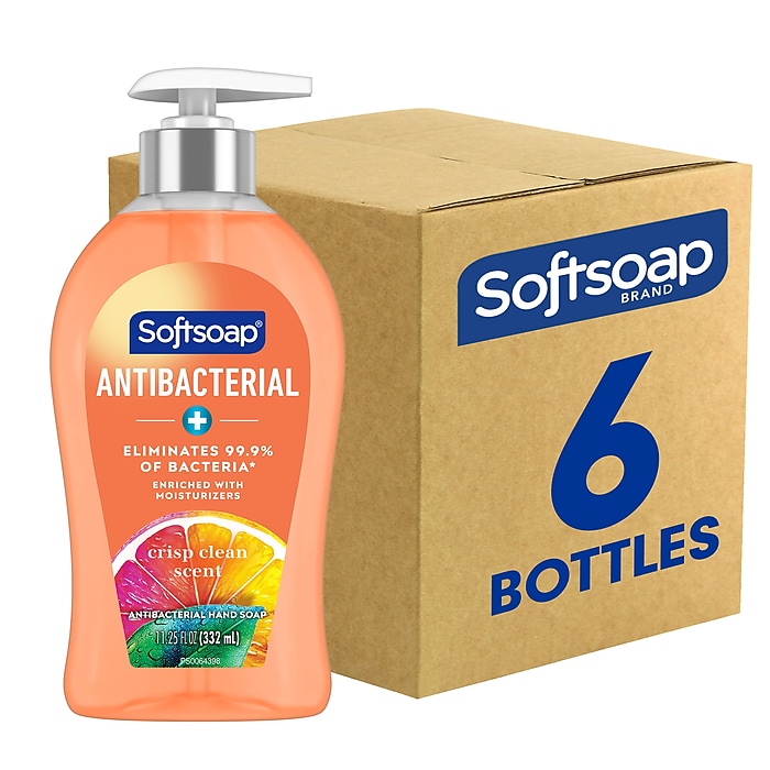 6-Pack 11.25-Oz Softsoap Antibacterial Liquid Hand Soap (Crisp Clean Scent) $9.85 + Free Shipping