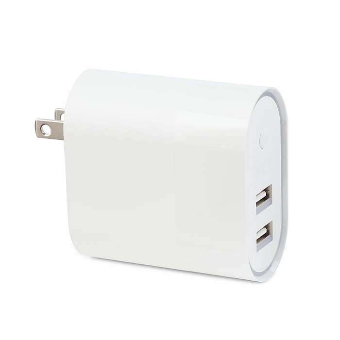 NXT Technologies Universal 2 USB Port Phone Charger (White) $5 & More + Free Shipping