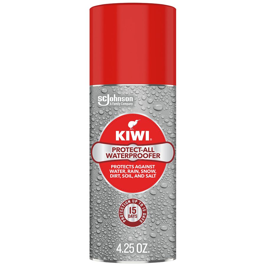 4.25-Oz Kiwi Protect-All Waterproofer Spray (Water Repellant for Shoes & More) $2.95 & More at Walgreens w/ Free Store Pickup on $10+