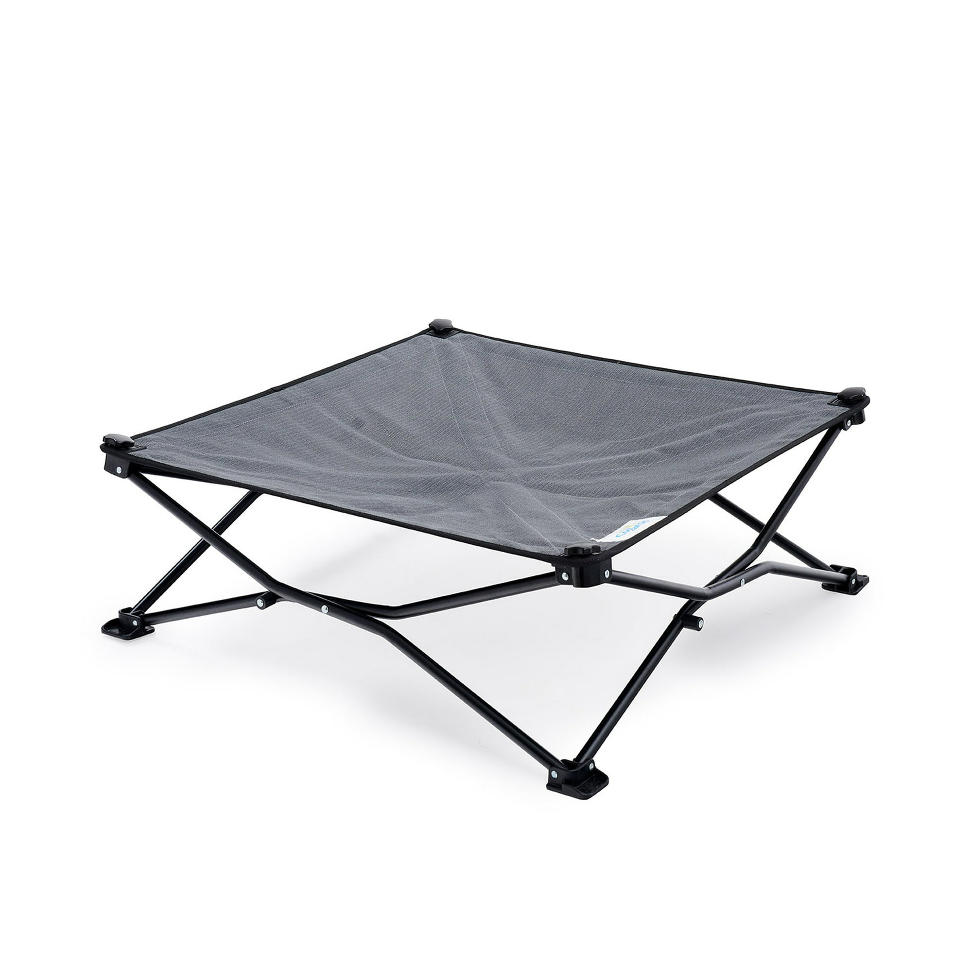 Coolaroo On the Go Foldable Elevated Travel Dog Bed (Medium, Steel Grey) $15.45 + Free S&H w/ Walmart+ or $35+