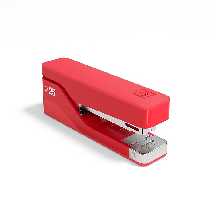 TRU RED Desktop Stapler (25-Sheet Capacity, Red) $6.55 + Free Shipping