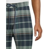 Ande Men's Pull-On Luxe Plaid Pajama Sleep Pants (3 Colors, Sizes S - L) $5.55 + Free Shipping w/ Walmart+ or $35+