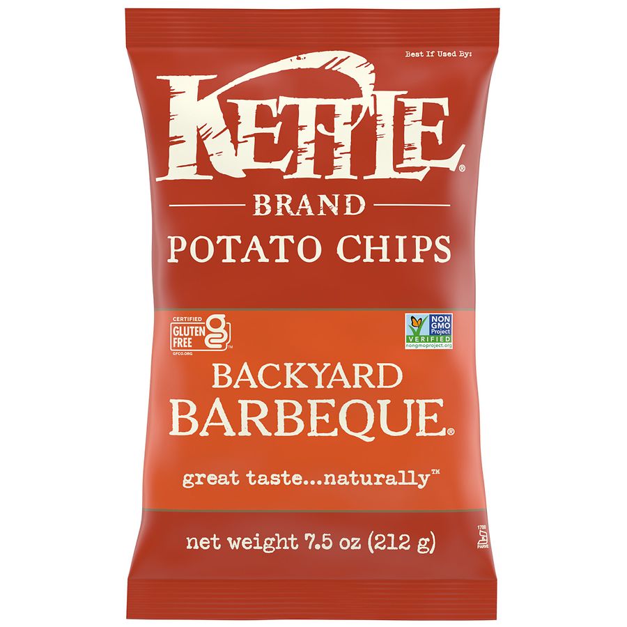 7.5-Oz Kettle Brand Potato Chips: Barbeque, Sea Salt and Vinegar, Jalapeno & More: 2 for $4.95 ($2.47/ea) at Walgreens w/ Free Store Pickup on $10+