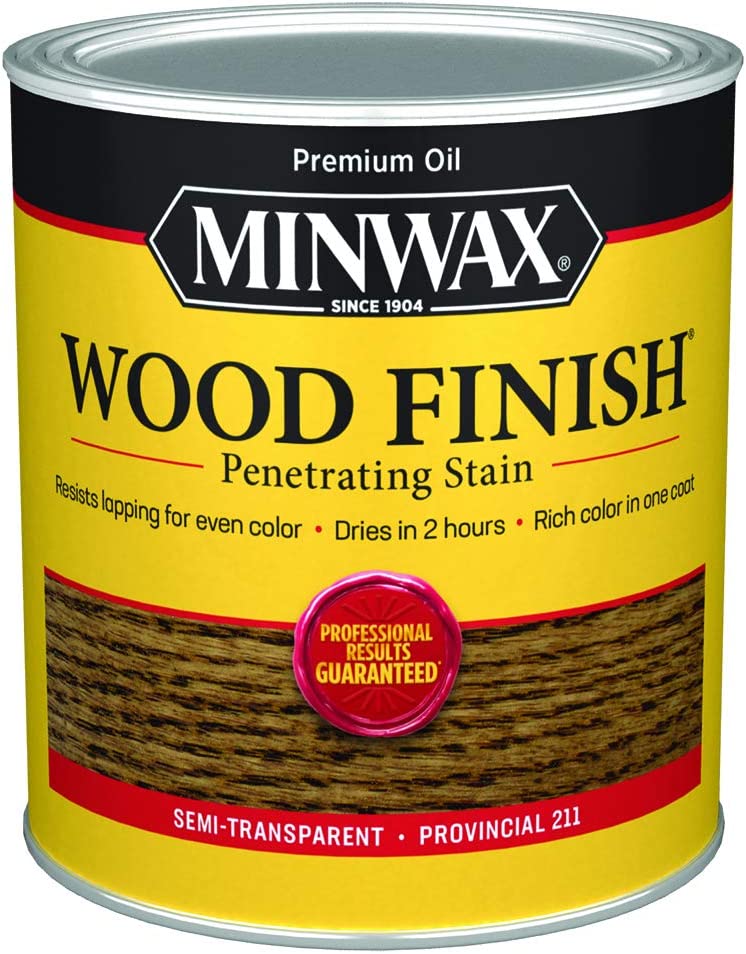 1-Quart Minwax Finish Penetrating Interior Wood Stain (Provincial 211, 70002444) $5.60 + Free Shipping w/ Prime or Orders $35+