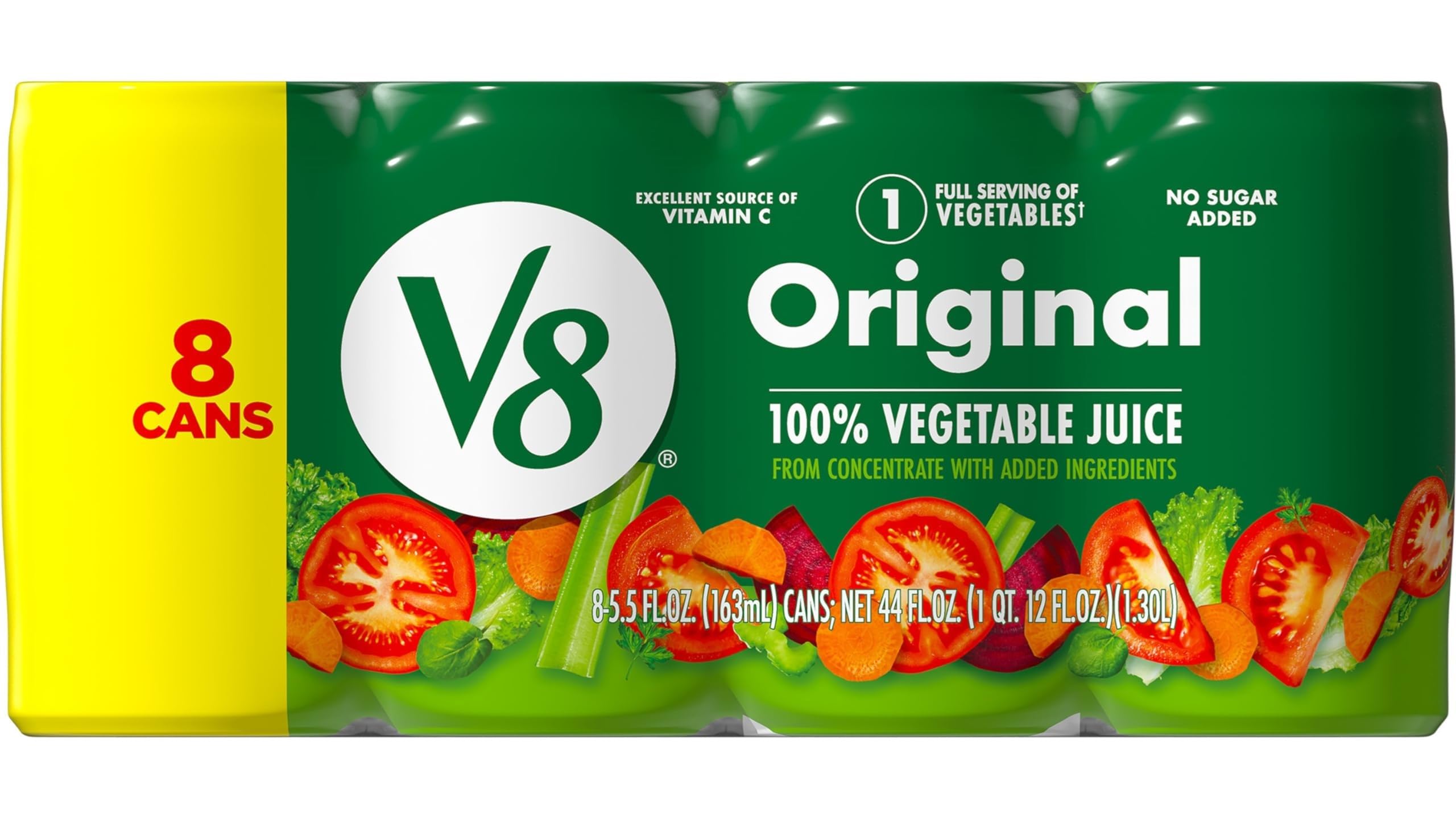 8-Pack 5.5-Oz V8 Original 100% Vegetable Juice $3.50 + Free Shipping w ...