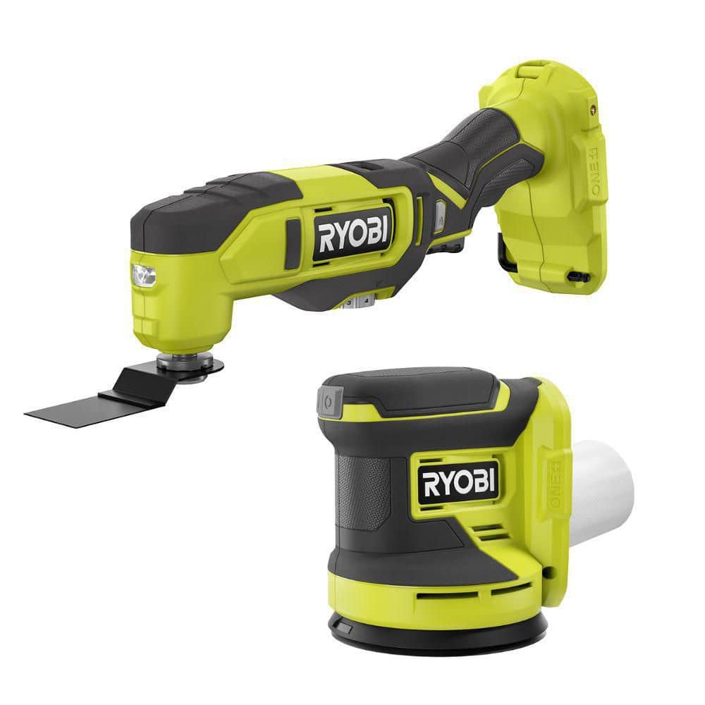 2-Piece Ryobi One+ 18V Cordless Multi-Tool & 5" Random Orbit Sander (Tools Only) $69 + Free Shipping