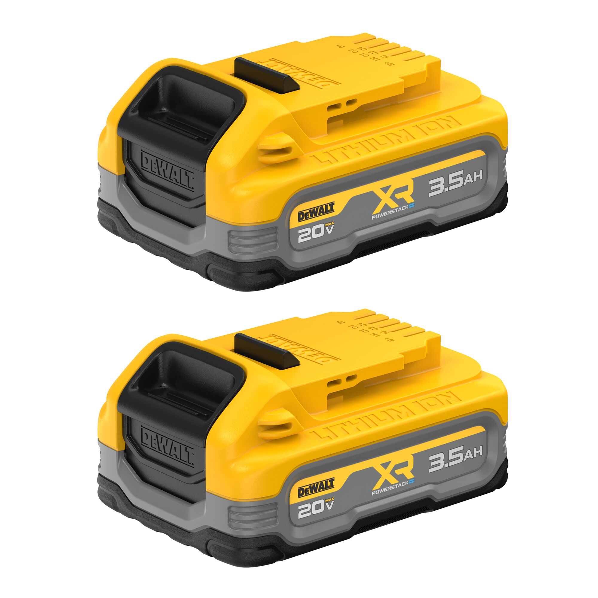 2-Pack DEWALT 20V MAX XR POWERSTACK 3.5Ah Lithium-Ion Battery $159 + Free Shipping