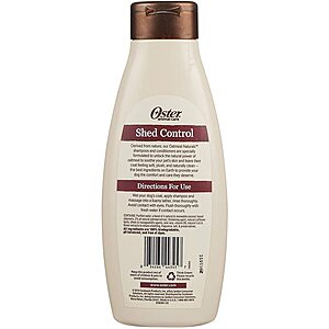 Oster shed control 2024 dog shampoo review