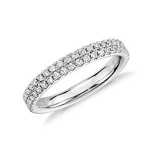 Blue Nile Select Wedding Rings Luna Diamond Ring 645 Knife Edge