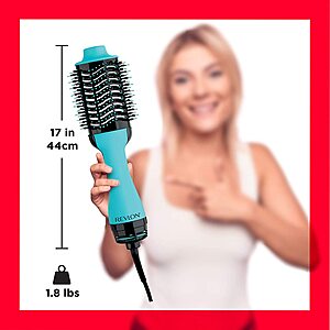 Revlon - Mint One-Step Volumizer Hair Dryer & Hot Air Brush