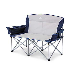 Ozark trail padded loveseat chair clearance