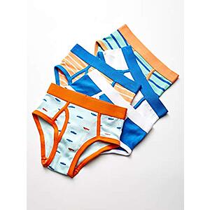   Essentials Boys' Cotton Briefs Underwear, Pack