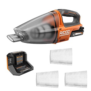 Ridgid cordless sales handheld vacuum
