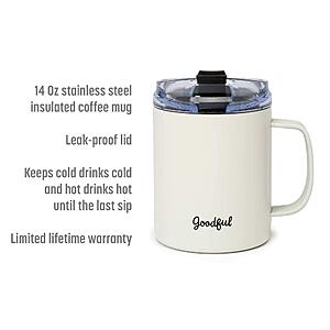 Ozark Trail 14-Ounce Double-Wall Vacuum-Sealed Stainless Steel Coffee Mug