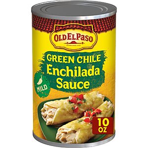10-Oz Old El Paso Mild Green Chile Enchilada Sauce