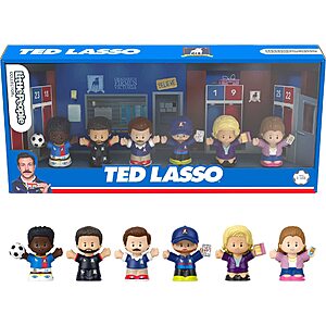 6-Piece Little People Collector Ted Lasso Special Edition Figures $5.40 + Free Shipping w/ Walmart+ or $35+