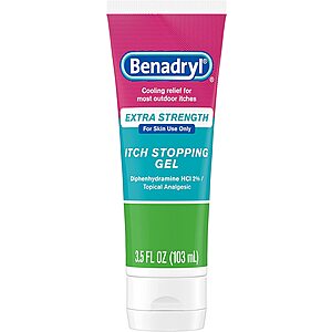 3.5-Oz Benadryl Extra Strength Anti-Itch Gel Cream