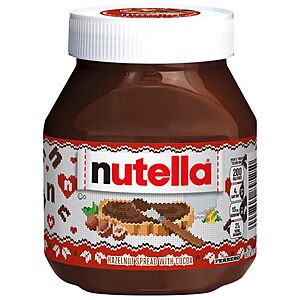 26.5-Oz Nutella Hazelnut Spread With Cocoa $  5.10 w/ S&S + Free Shipping w/ Prime or on $  35+