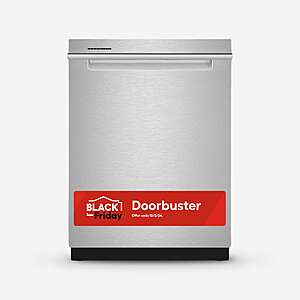 Whirlpool Top Control 24" Built-In Dishwasher With Third Rack (Fingerprint Resistant Stainless Steel) $499 at Lowe's w/ Free Store Pickup