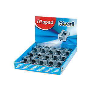 20-Pack Maped Classic 1-Hole Metal Pencil Sharpener .90
