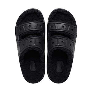 Crocs Unisex Baya Cozzzy Sandals (Black or Chai) $20 + Free S&H w/ Walmart+ or on $35+