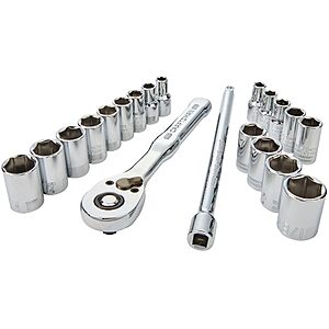 20-Piece CRAFTSMAN 1/4" Drive Mechanics Tool Set $19.98 + Free Shipping w/ Prime or on $35+