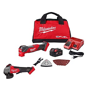 Milwaukee M18 FUEL 18V Brushless Oscillating Multi-Tool Kit w/ M18 FUEL Grinder $285 + Free Shipping