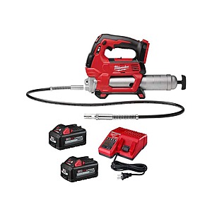 Milwaukee M18 18V Lithium-Ion Cordless Grease Gun 2-Speed with (2) 6.0Ah Batteries and Charger $279 & More + Free Shipping