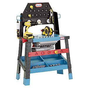 Little Tikes 2-in-1 Buildin' to Learn Motor/Wood Workshop (w/ 50+ Accessories) $50.14 + Free Shipping