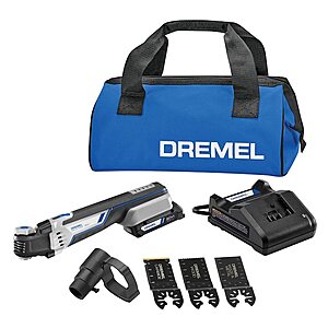 Dremel 20V Multi-Max Quick Lock Cordless Oscillating Multi-Tool Kit (w/ Battery, Charger & Storage Case) $49 at Lowe's w/ Free Store Pickup
