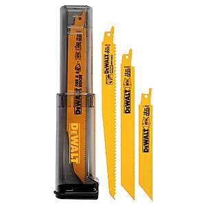 16-Pack DEWALT ToughCase Bi-metal-TPI Wood/Metal Cutting Demolition Reciprocating Saw Blade $18.98 + Free Shipping