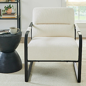 Better Homes & Gardens Wyatt Bouclé Accent Chair (Olive Green, Ivory or Copper) $98 + Free Shipping