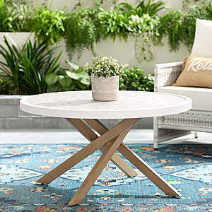 Better Homes & Gardens Paige 37" Round Outdoor Tile-Top Coffee Table $97 + Free Shipping