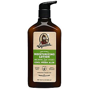 10oz Dr. Squatch Men's Natural Moisturizing Lotion (Various) $8 + Free Pickup ($10 Min. Order)