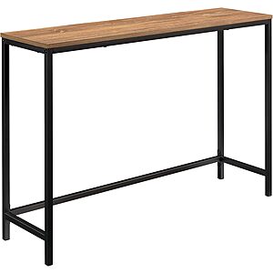 Sauder North Avenue Narrow Metal & Wood Console Table (Sindoori Mango Finish) $37.48 + Free Shipping