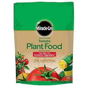Prime Members: 3-Lb Miracle-Gro Water Soluble Tomato Plant Food $7.50 + Free Shipping