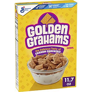 11.7-Oz Golden Grahams Breakfast Cereal https://static.slickdealscdn.com/attachment/1/3/5/8/6/2/3/300x300/17929918.thumb.79 w/ S&S + Free Shipping w/ Prime or on +