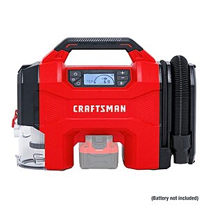 Craftsman Cordless 20V Battery/Car Powered Air Inflator (Tool Only) $45 + Free Shipping