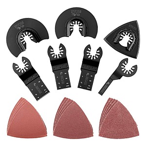 22-Piece Ryobi Oscillating Blade & Sand Paper Set $19.97 + Free Shipping