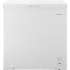 7.0 Cu. Ft. Insignia Garage Ready-Chest Freezer (White) $189.99 & More at Best Buy w/ Free Store Pickup